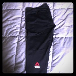 CrossFit Reebok crop black leggings
